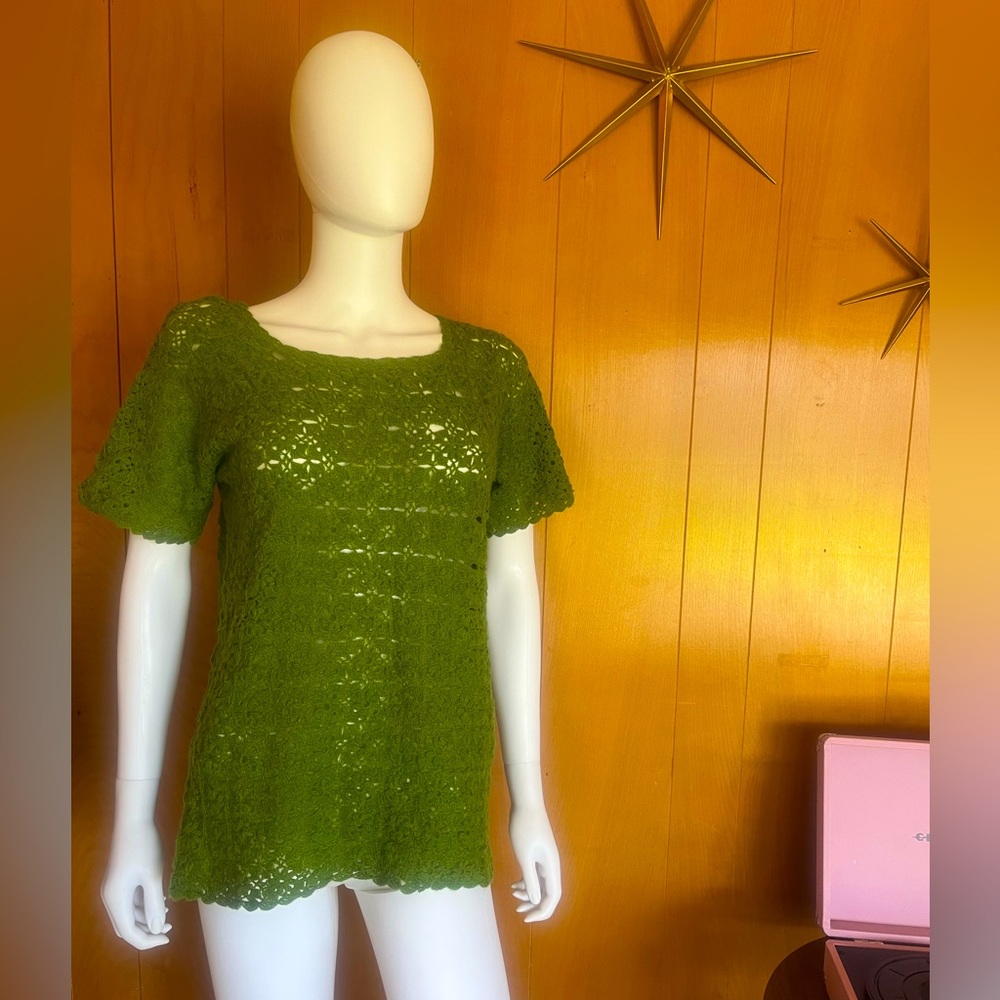 Vintage 70s Knit Top Boho